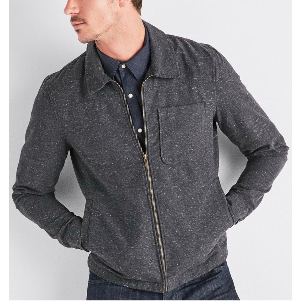 NWT Lucky Brand Mens NEP ZIP Front Jacket SZ M